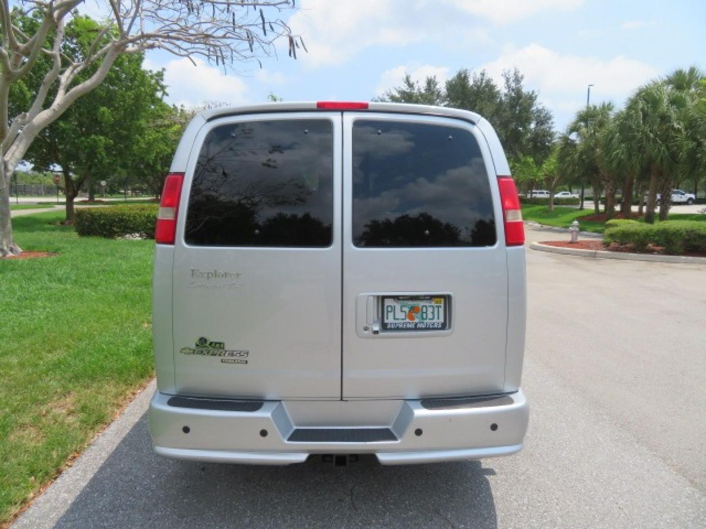 2014 Chevrolet Express (1GBWGLCG3E1) , located at 4301 Oak Circle #19, Boca Raton, FL, 33431, (954) 561-2499, 26.388861, -80.084038 - You are looking at a Rare 2014 Chevy Express 2500 Quigley 4x4 Four Wheel Drive Explorer Limited SE 9 Passenger Conversion Van with: 107K Original Miles, 6 Captain Chairs, Rear Power Folding Bench Seat Bed, Center Consoler Cooler, Front PPF (Paint Protection Film) Explorer Limited Conversion Througho - Photo#26